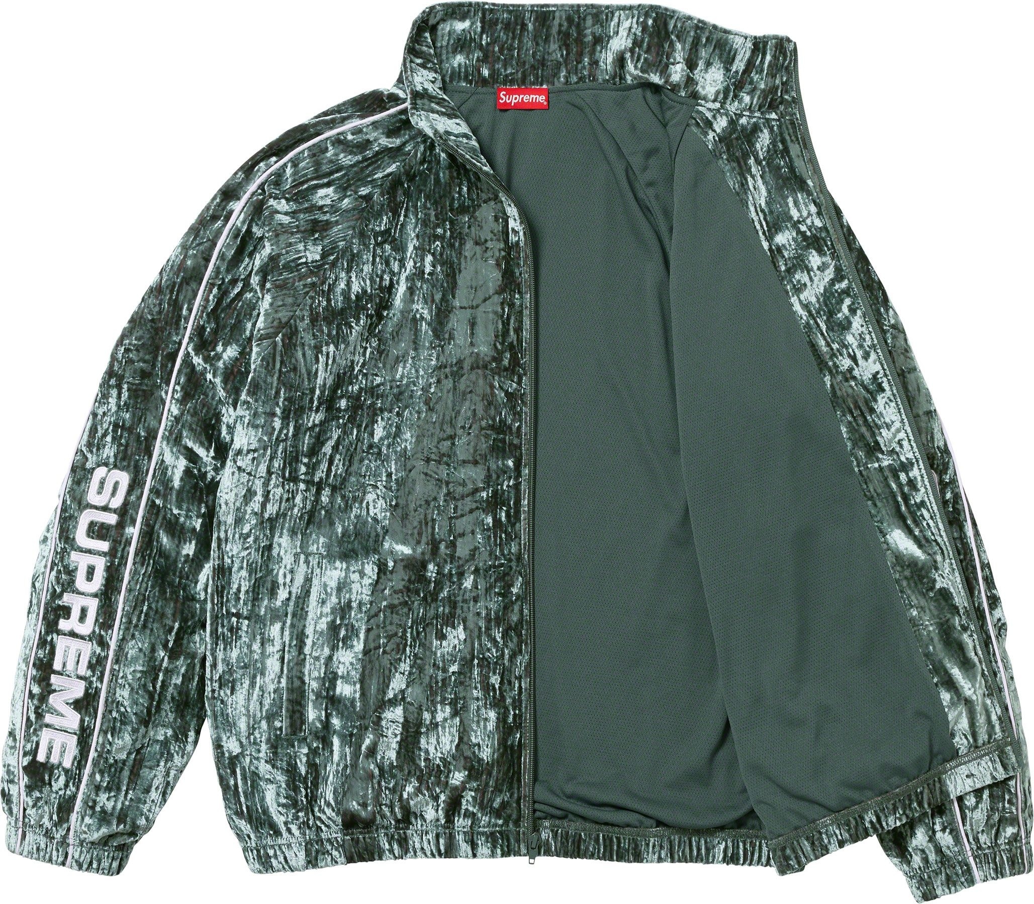 Crushed Velvet Track Jacket view 10